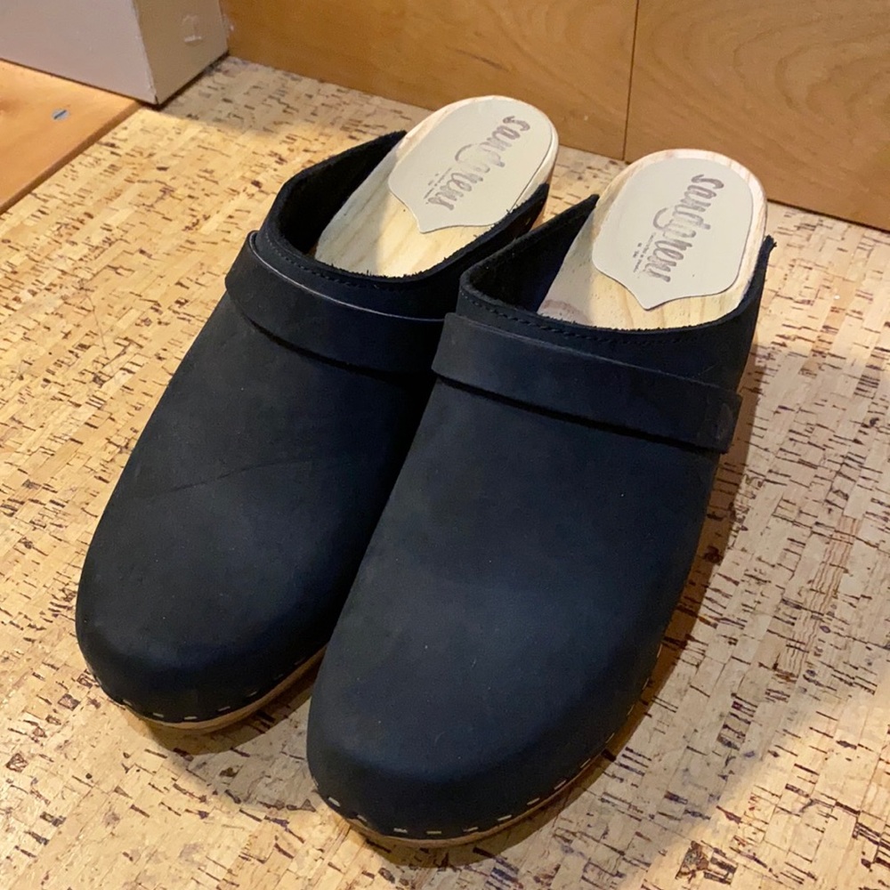 Sandgren Black “Maya” Clog